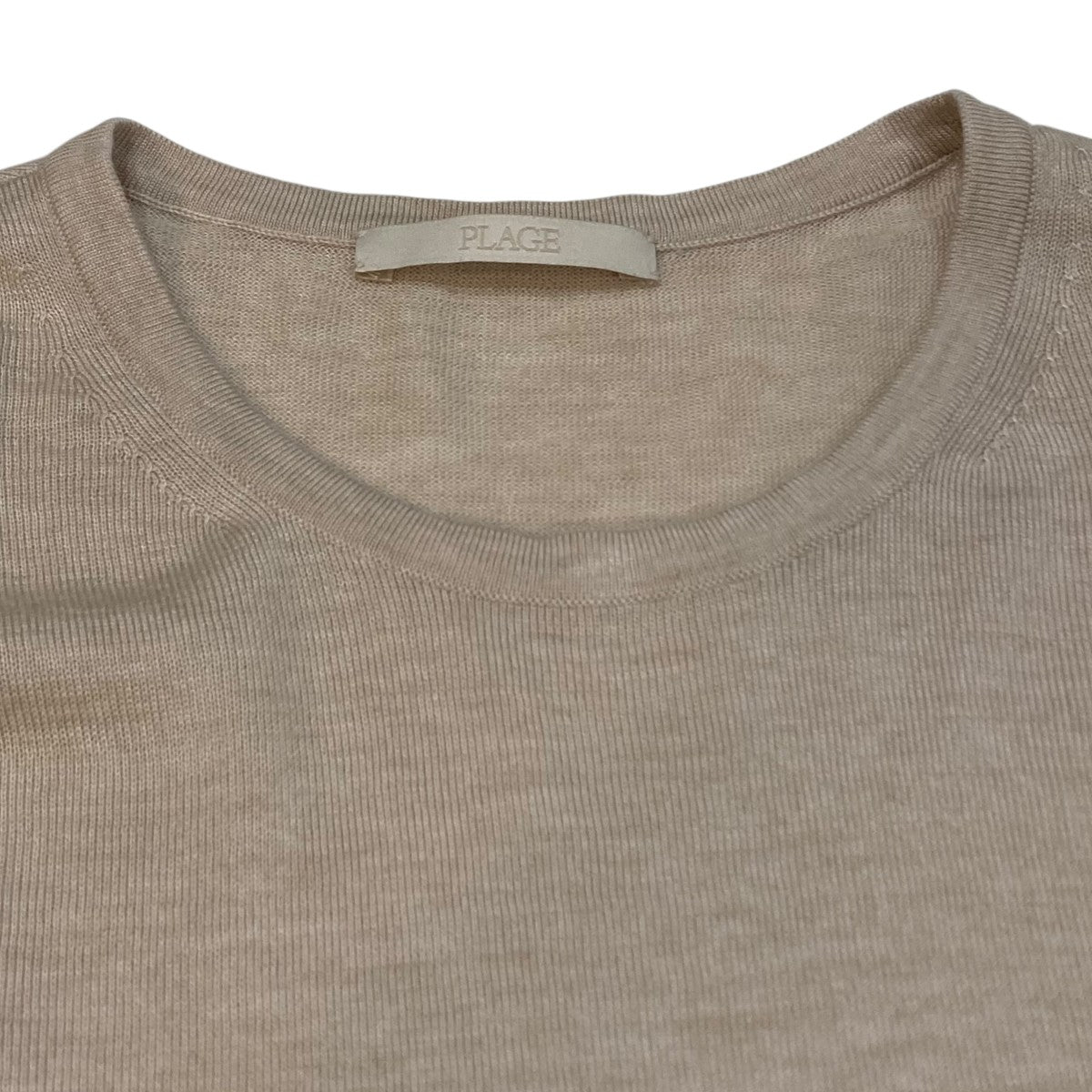 Plage CU WO Fine Knit Newニット25080922110030 古着・中古-3枚目のアイテム画像