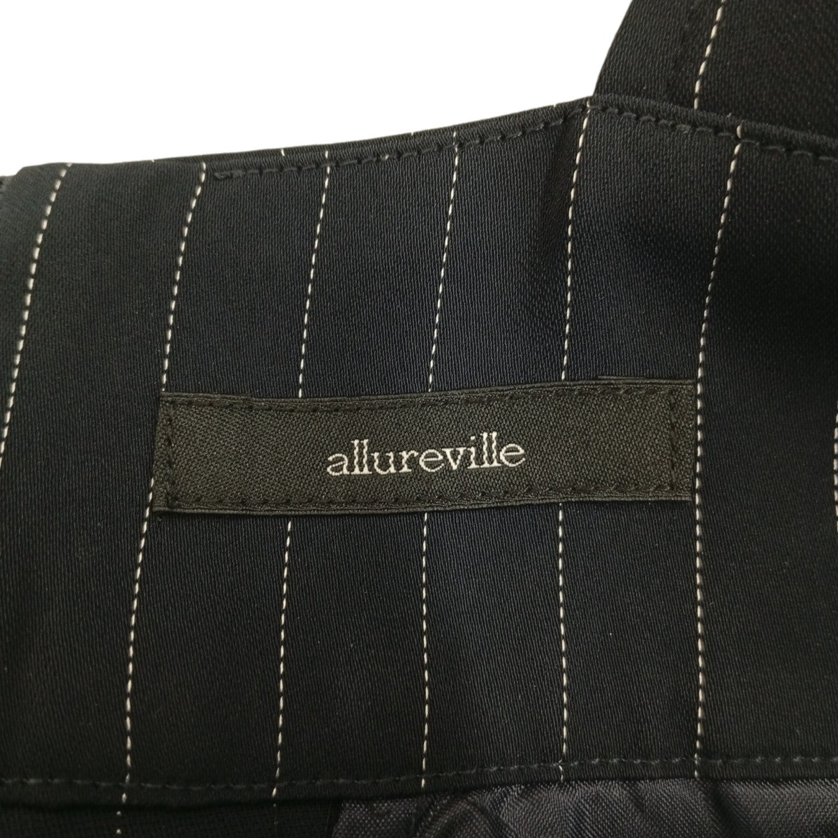 allureville ストライプサロペット202410-12-150-65-010 古着・中古-6枚目のアイテム画像