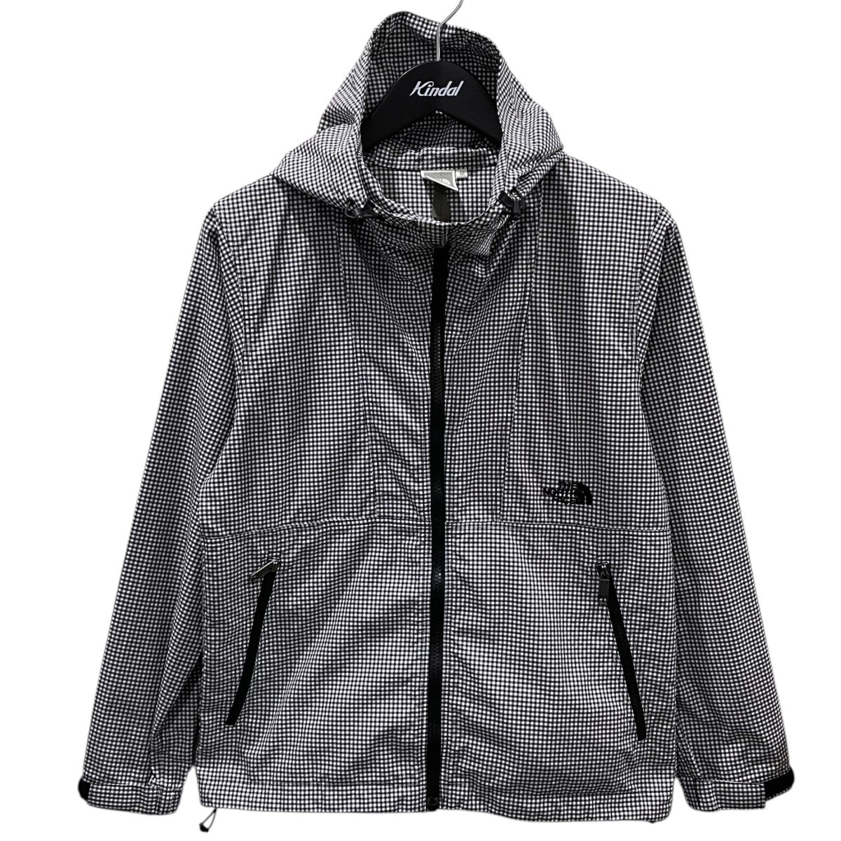 THE NORTH FACE ギンガムチェック柄マウンテンパーカー Novelty Compact Jacket ノベルティー コンパクトジャケット NPW11170 古着・中古-1枚目のアイテム画像