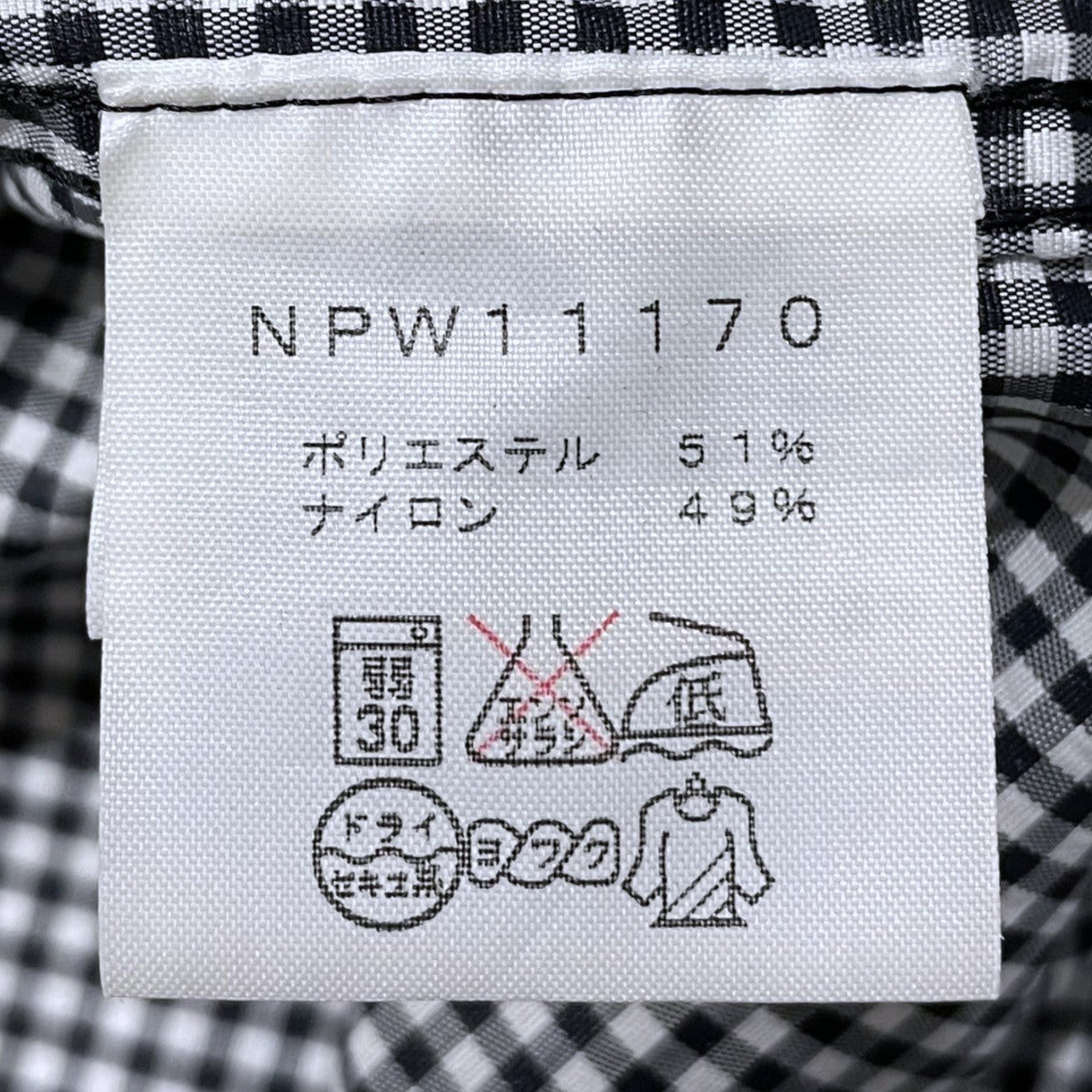THE NORTH FACE(ザノースフェイス) ギンガムチェック柄マウンテン