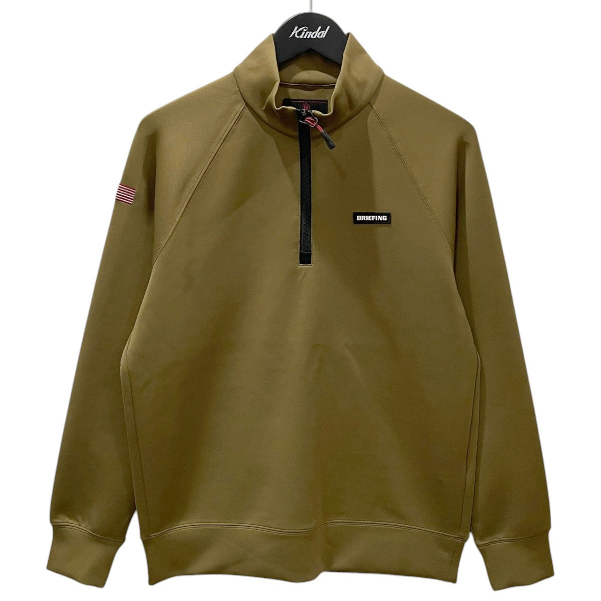 ハーフジップジャージートップス 3D LOGO HALF ZIP 3Dロゴ ハーフジップ BBG223M06