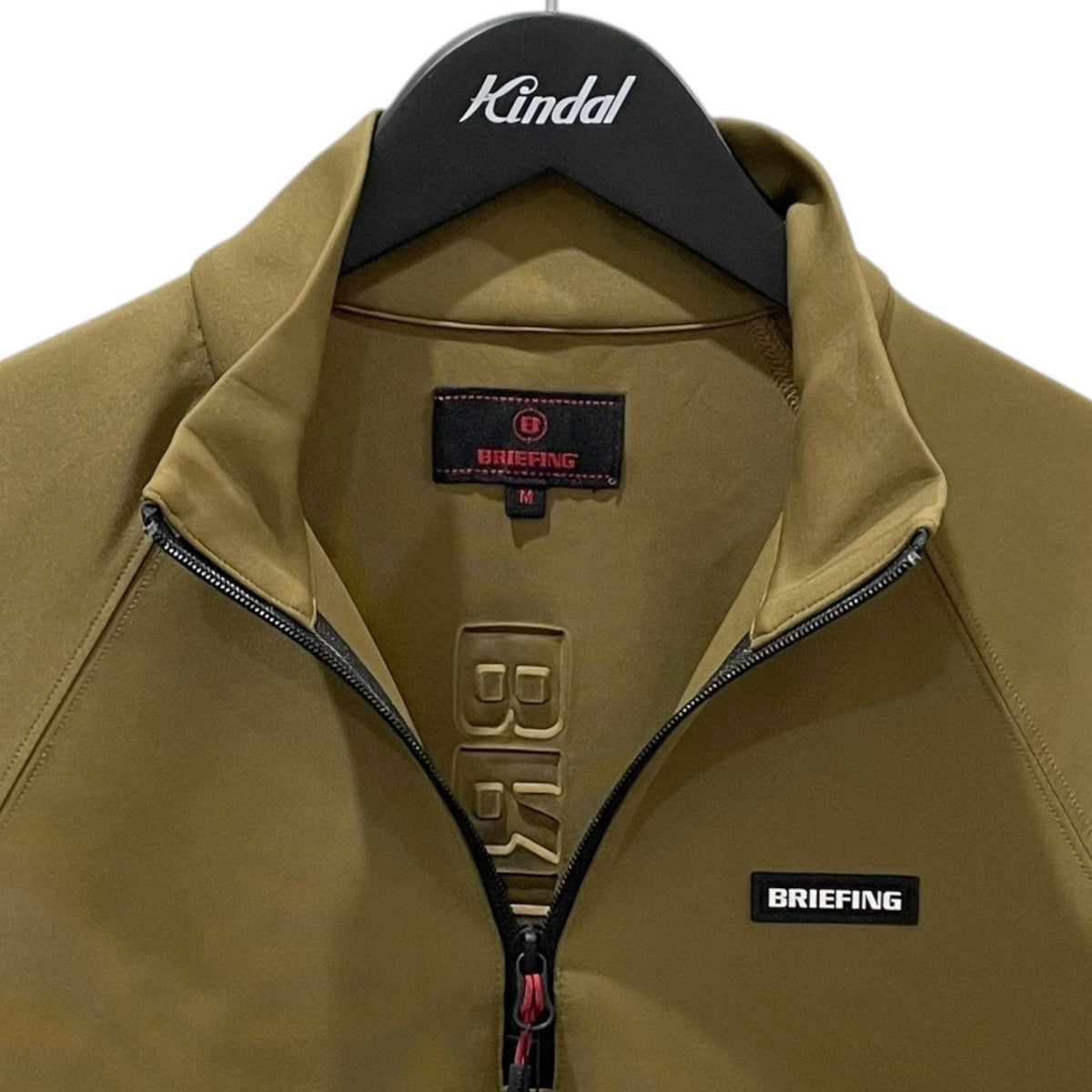 ハーフジップジャージートップス 3D LOGO HALF ZIP 3Dロゴ ハーフジップ BBG223M06