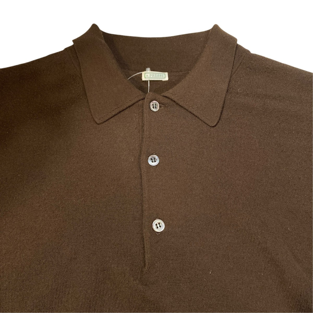 L S Knit Polo Shirtニットポロシャツ21AAP-03-05H