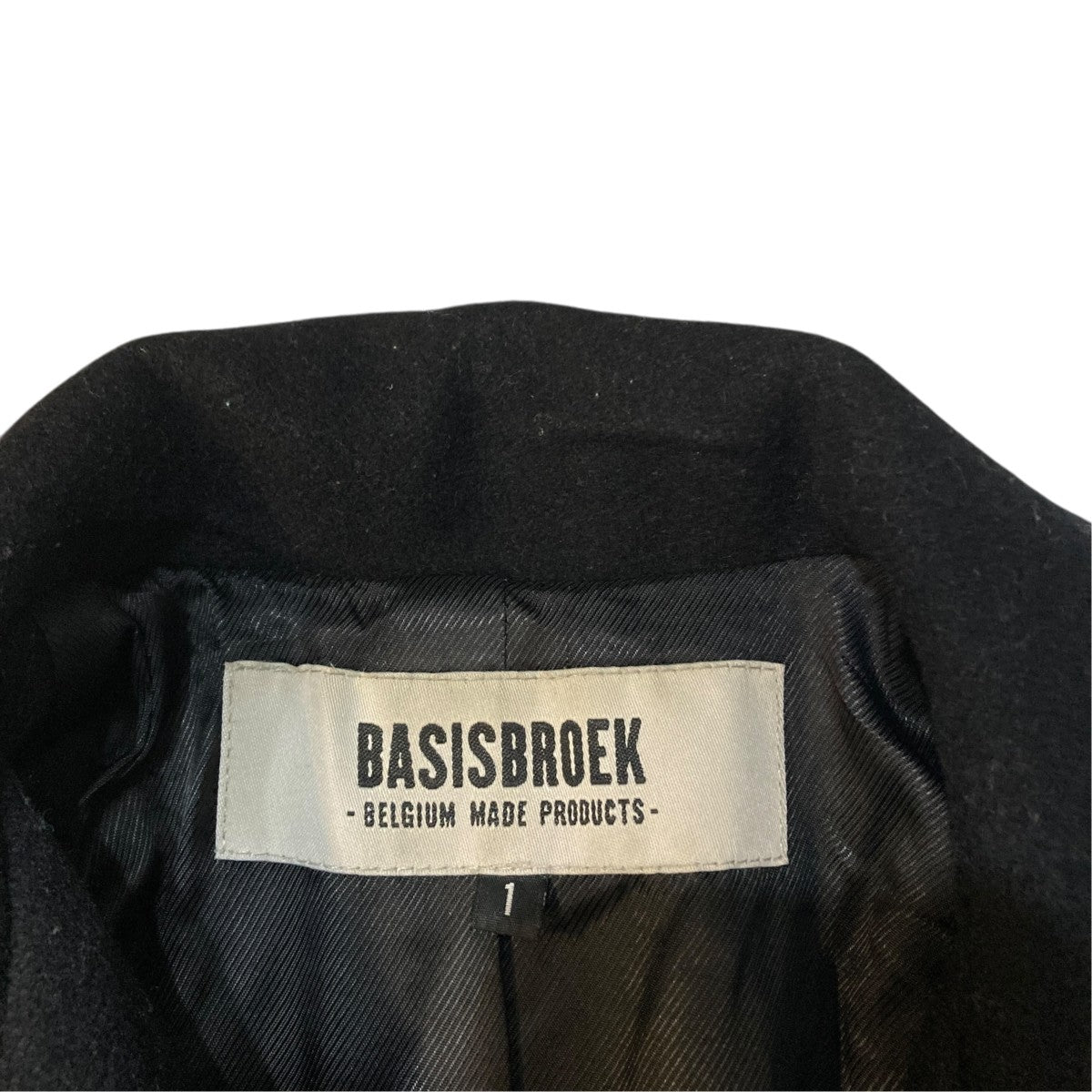 BASISBROEK チェスターコート 古着・中古-4枚目のアイテム画像