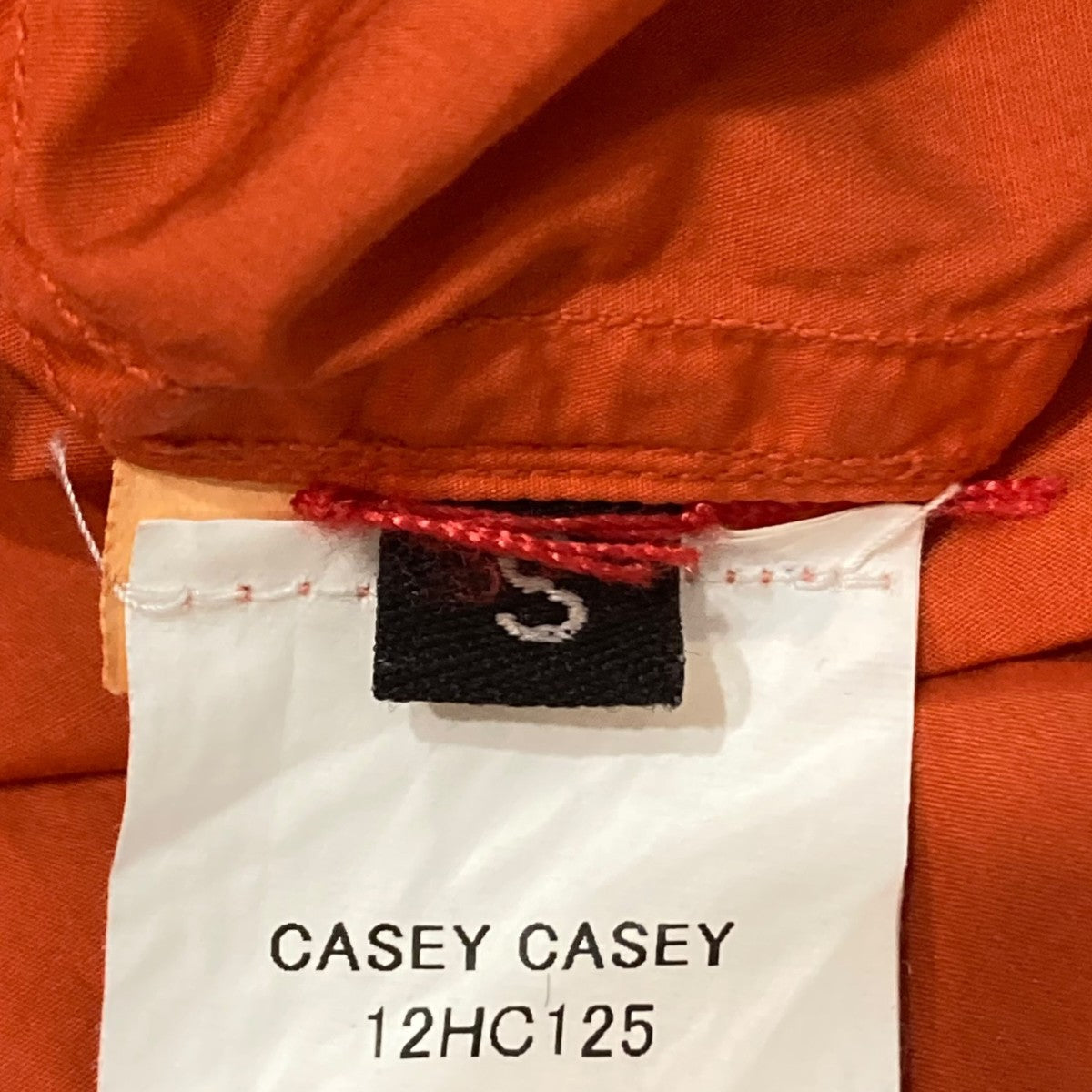 CASEY CASEY BIG BIG ANCIENNE SHIRT長袖シャツ12HC125 古着・中古-9枚目のアイテム画像