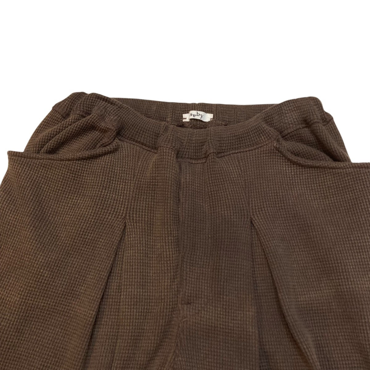 WAFFLE EASY PANTS Pigment Stone Wash ワッフルイージーパンツ 4A-081802