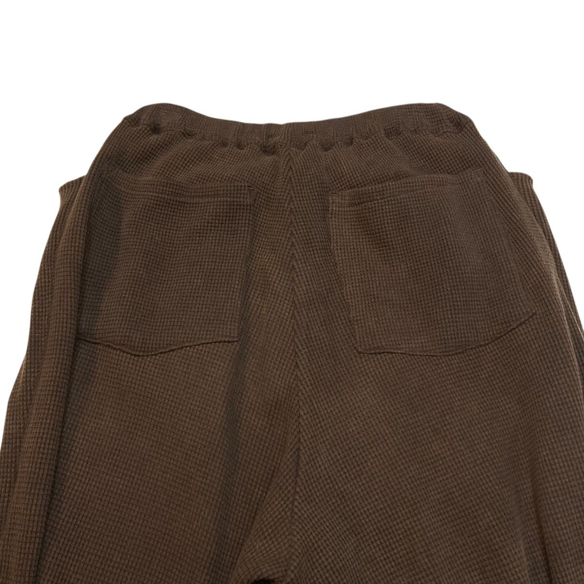 WAFFLE EASY PANTS Pigment Stone Wash ワッフルイージーパンツ 4A-081802