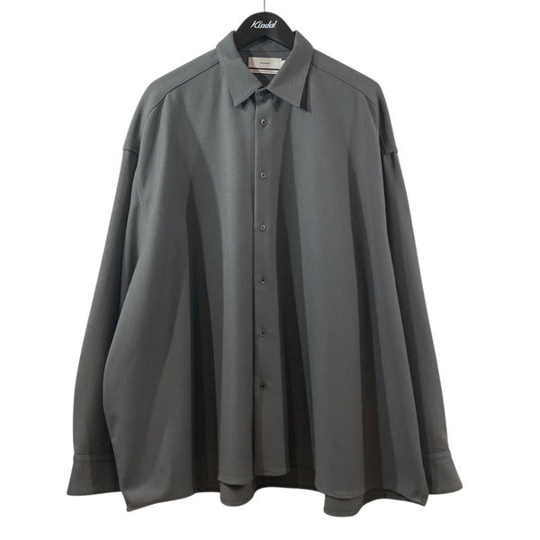 Graphpaper(グラフペーパー) Stretch Kersey Oversized Shirt長袖