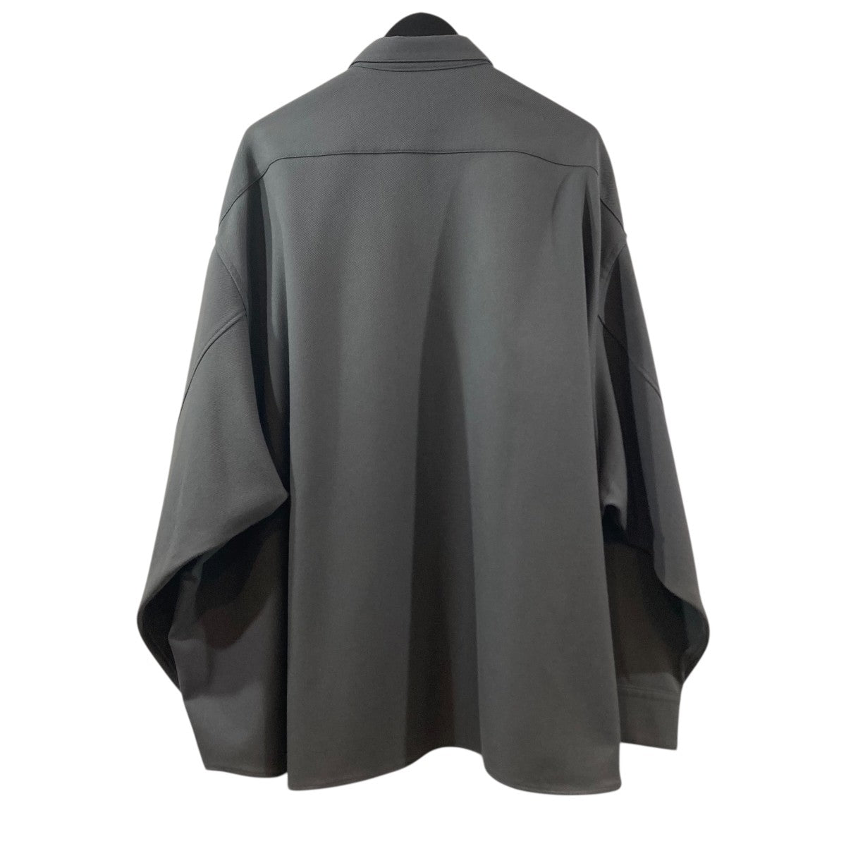 Graphpaper グレー 長袖Tシャツ サイズ2 Graphpaper(グラフペーパー) Stretch Kersey Oversized Shirt長袖