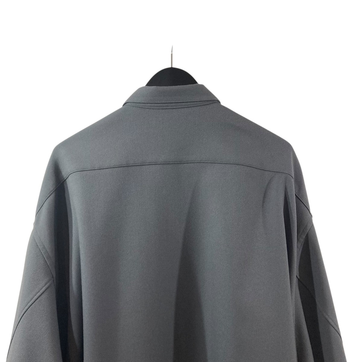 Graphpaper(グラフペーパー) Stretch Kersey Oversized Shirt長袖