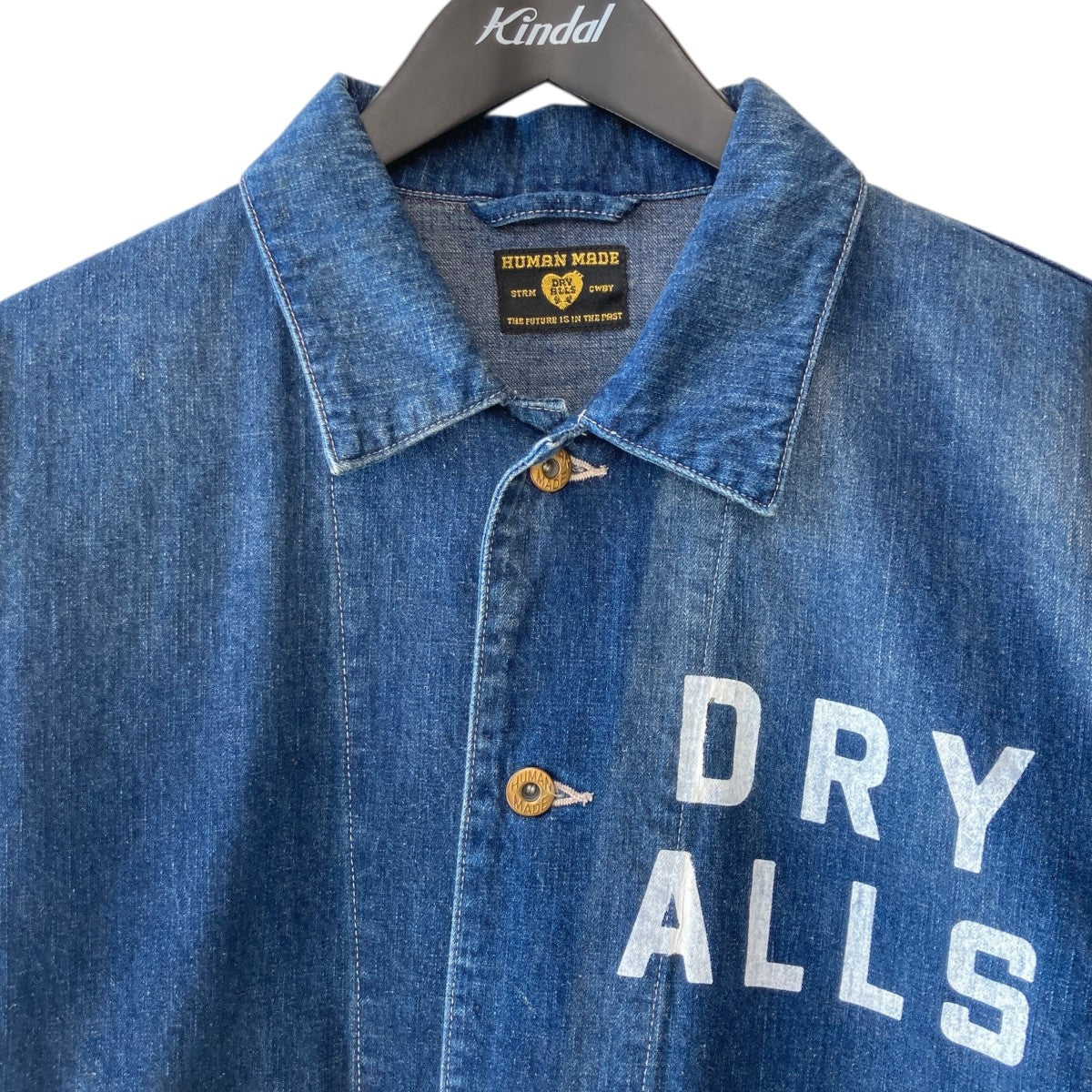 HUMAN MADE Military Denim Coverall JacketデニムカバーオールHM28JK004 古着・中古-3枚目のアイテム画像