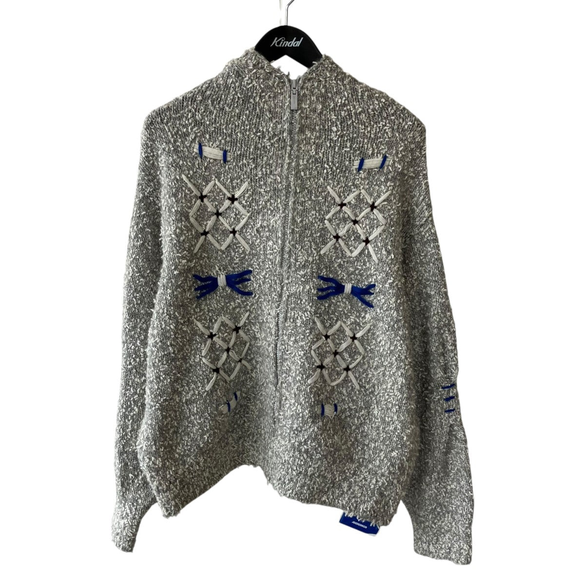 zip-up Product． 32ジップニットパーカーBO01FWKT0704GR