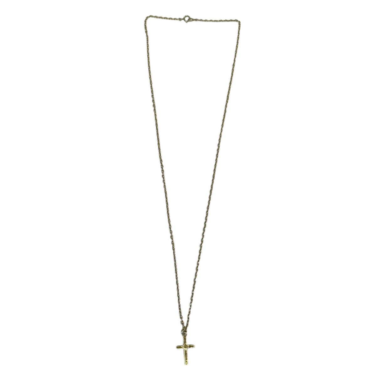 GDC×MIKIA 15SS クロスネックレス holly necklace gold ホリー ネックレス ゴールド GD0229 古着・中古-1枚目のアイテム画像