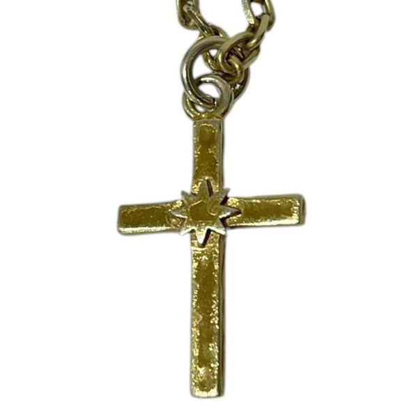GDC×MIKIA 15SS クロスネックレス holly necklace gold ホリー ネックレス ゴールド GD0229 古着・中古-2枚目のアイテム画像