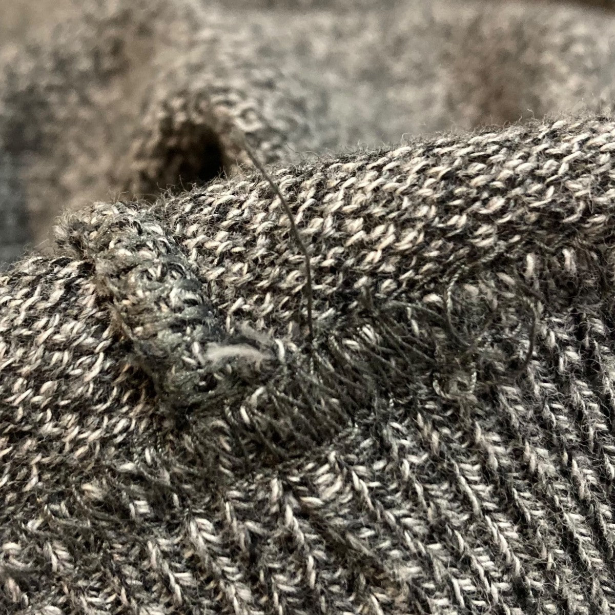 crepuscule(クレプスキュール) Moss Stitch Poloニットポロシャツ2501