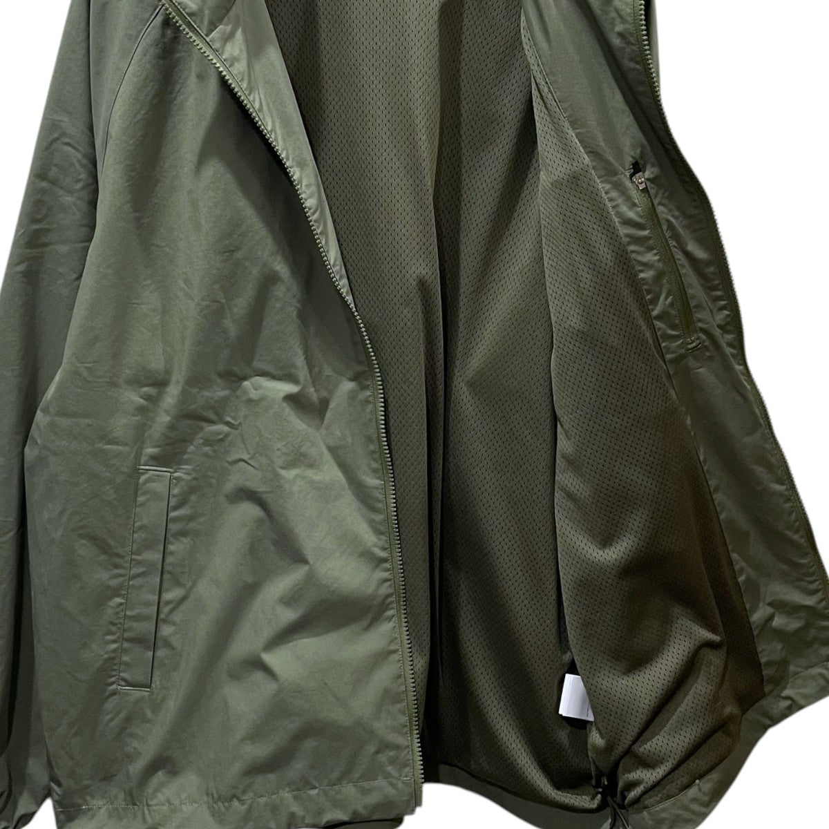 24SS コットンポリエステル タイプライター トラックジャケット 4320400101