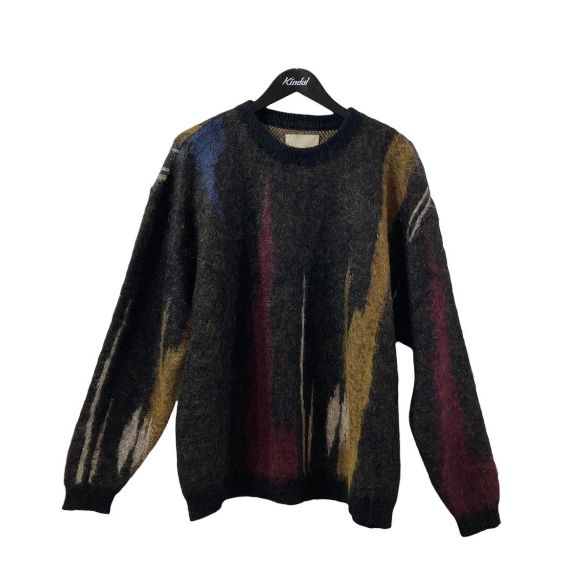 STILL JACQUARD CREWNECKニットYK22AW0415S