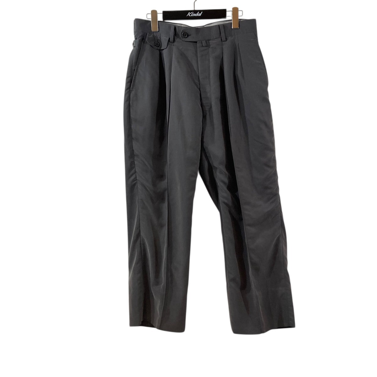 PEACHPOPLIN WIDE TROUSERSスラックスRM232-015