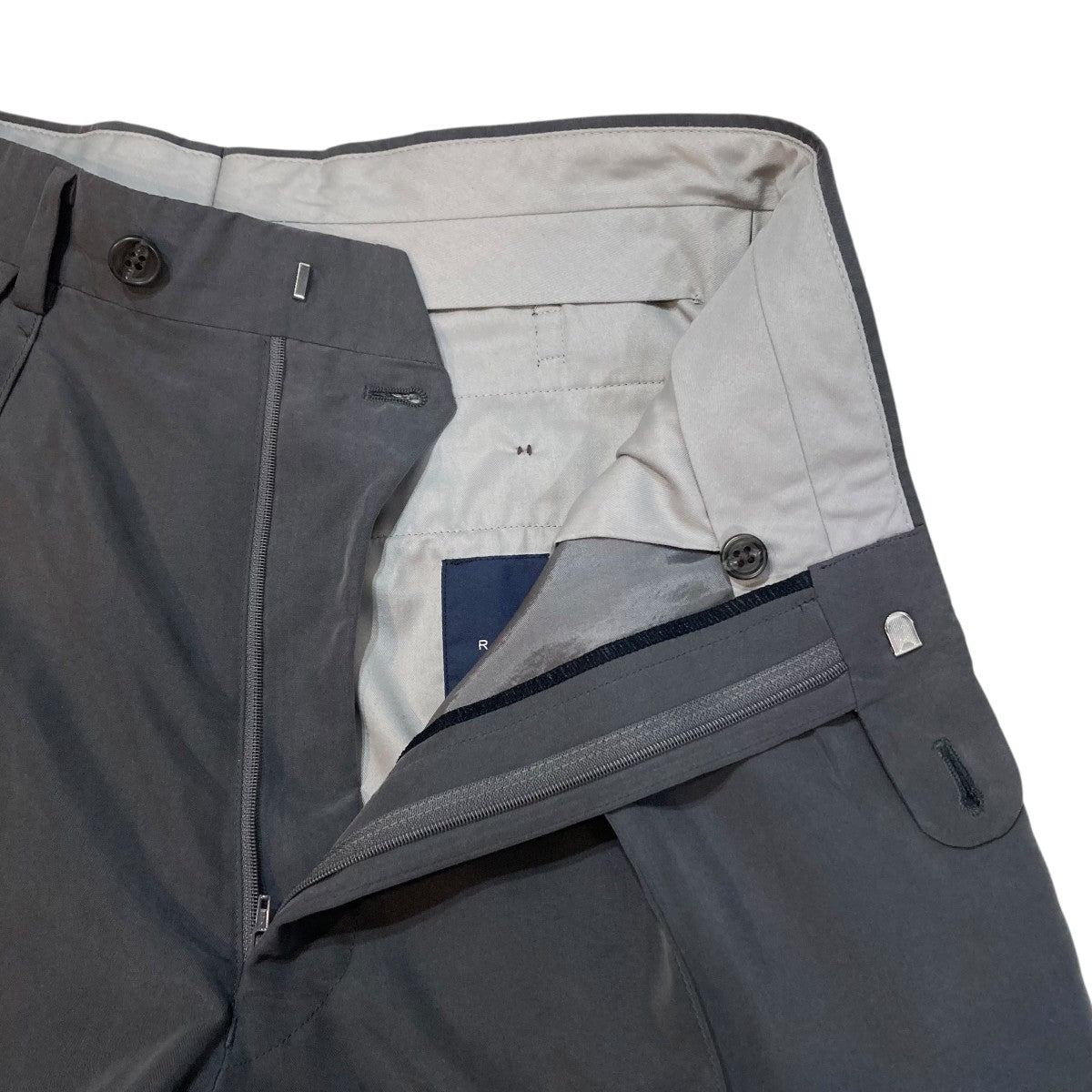 PEACHPOPLIN WIDE TROUSERSスラックスRM232-015