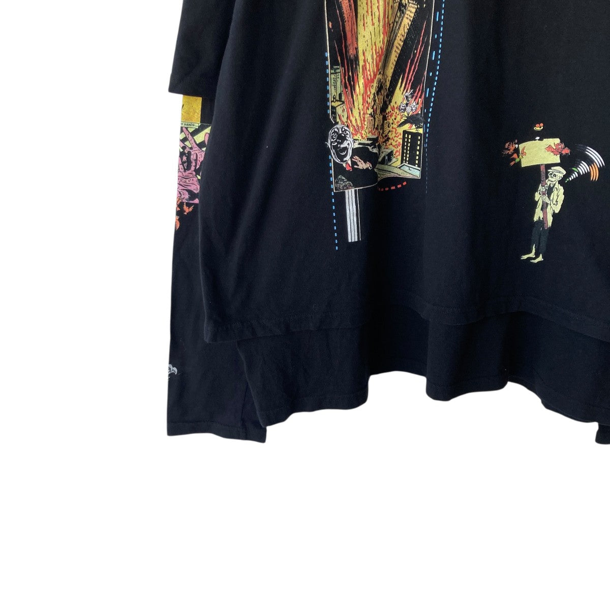 KIDILL BOOM! LONG SLEEVE DOUBLE長袖TシャツKL253-B 古着・中古-4枚目のアイテム画像