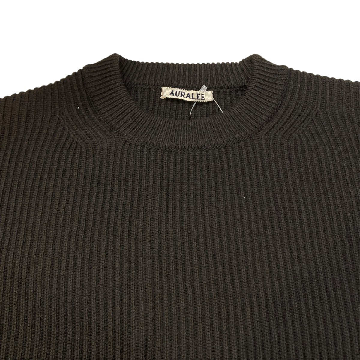 FRENCH MERINO RIB KNIT厚手ニットA23AP02FR