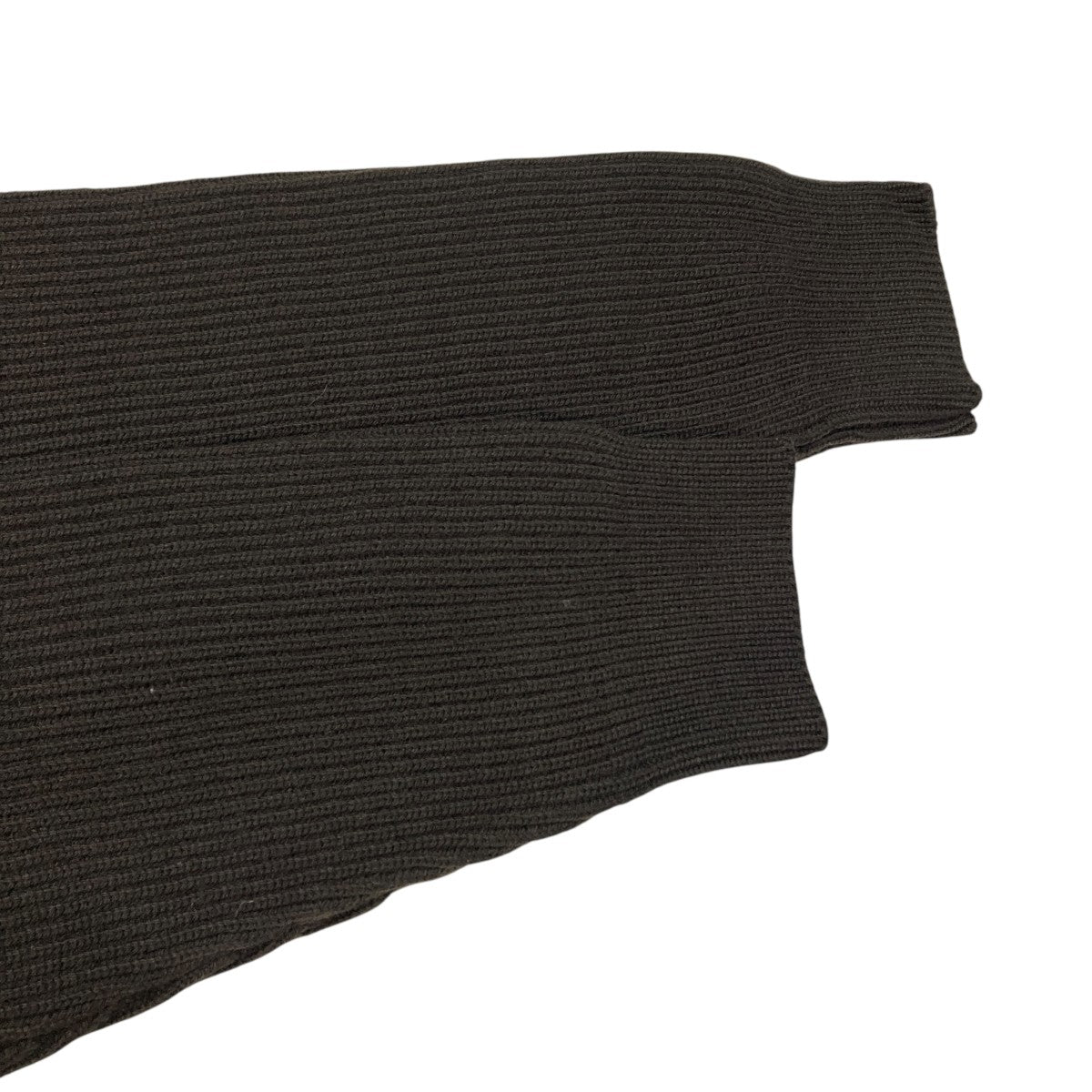 FRENCH MERINO RIB KNIT厚手ニットA23AP02FR
