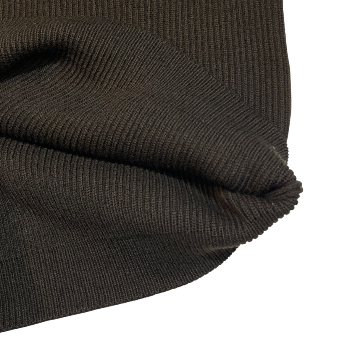 FRENCH MERINO RIB KNIT厚手ニットA23AP02FR