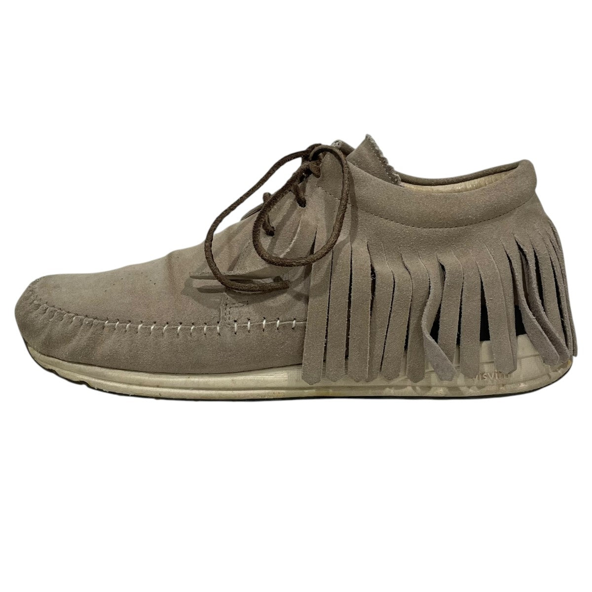 VISVIM×UNDERCOVERISM×FRAGMENTS スウェードモカシンシューズ FBT FOR REBELS エフビーティー フォー レベルズ 古着・中古-3枚目のアイテム画像