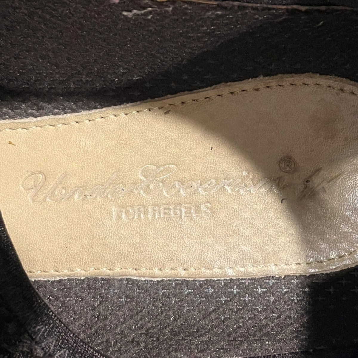 VISVIM×UNDERCOVERISM×FRAGMENTS スウェードモカシンシューズ FBT FOR REBELS エフビーティー フォー レベルズ 古着・中古-7枚目のアイテム画像