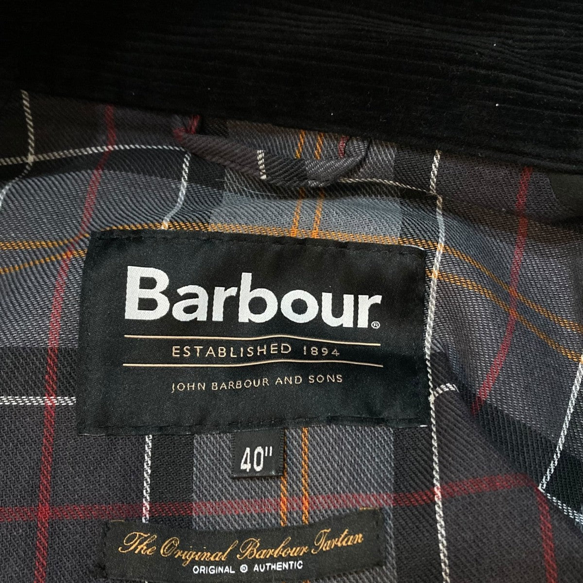 Barbour TRANSPORTオイルドジャケット252MWX2497 古着・中古-7枚目のアイテム画像