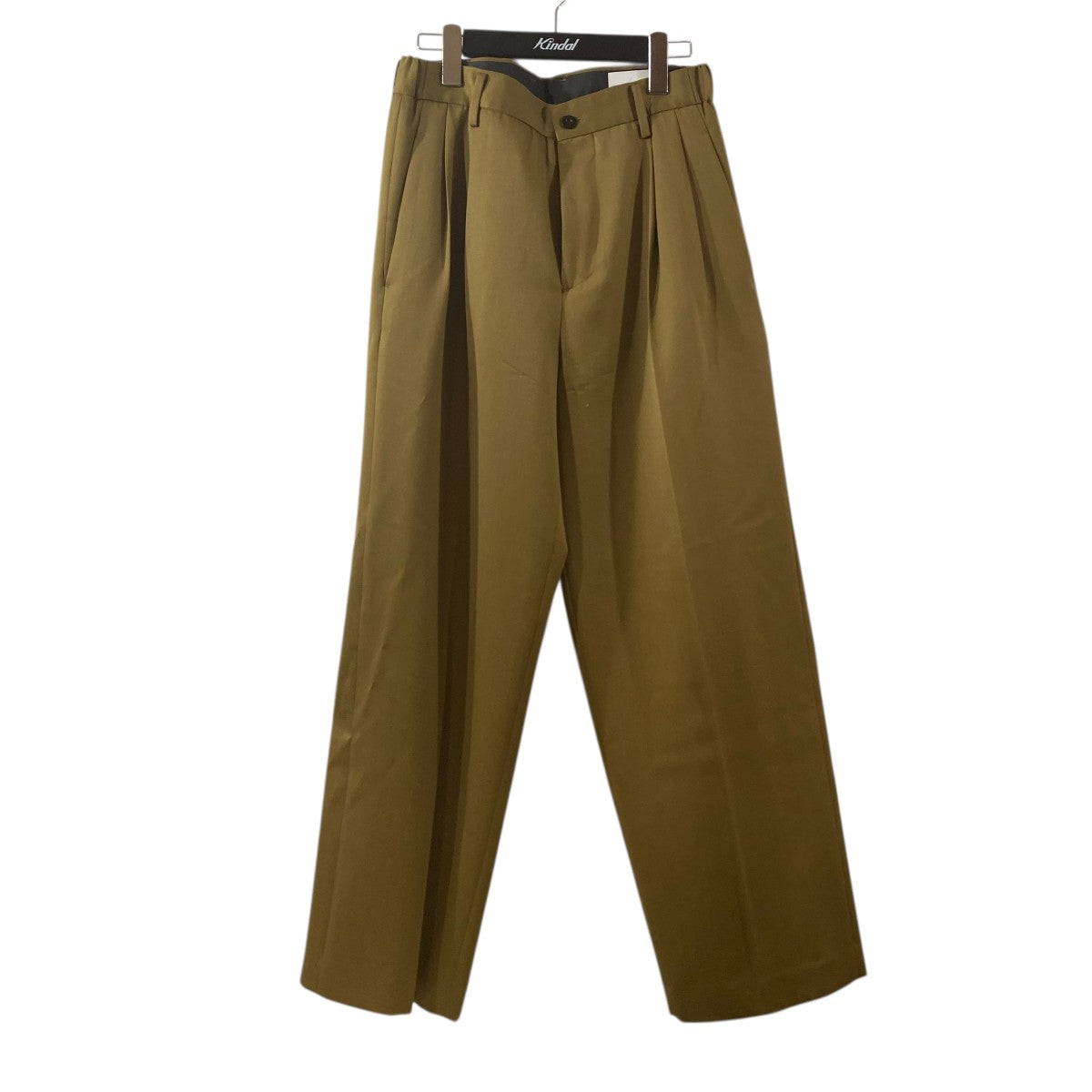 TWO TUCKS WIDE PANTSスラックスIH-23FW-P018-ND6