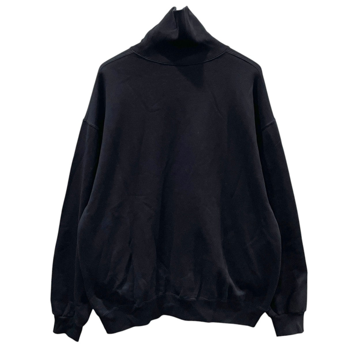24AWロゴ刺繍タートルネックスウェットトレーナー Electric Logo Turtleneck Sweat エレクトリックロゴ タートルネック スウェット AW24BRENCT05NTL