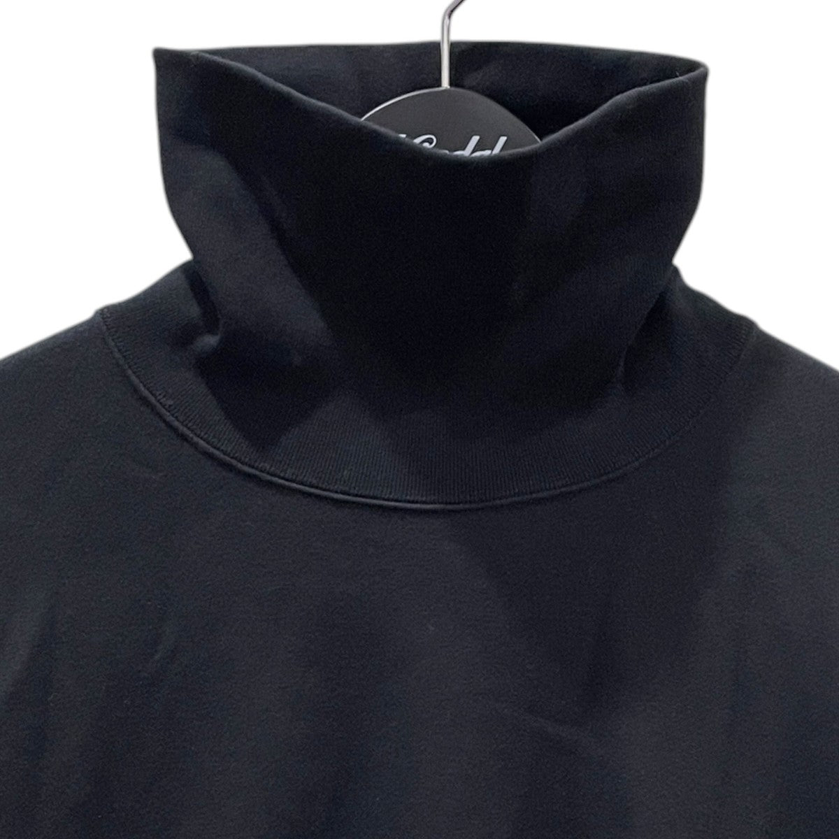 24AWロゴ刺繍タートルネックスウェットトレーナー Electric Logo Turtleneck Sweat エレクトリックロゴ タートルネック スウェット AW24BRENCT05NTL