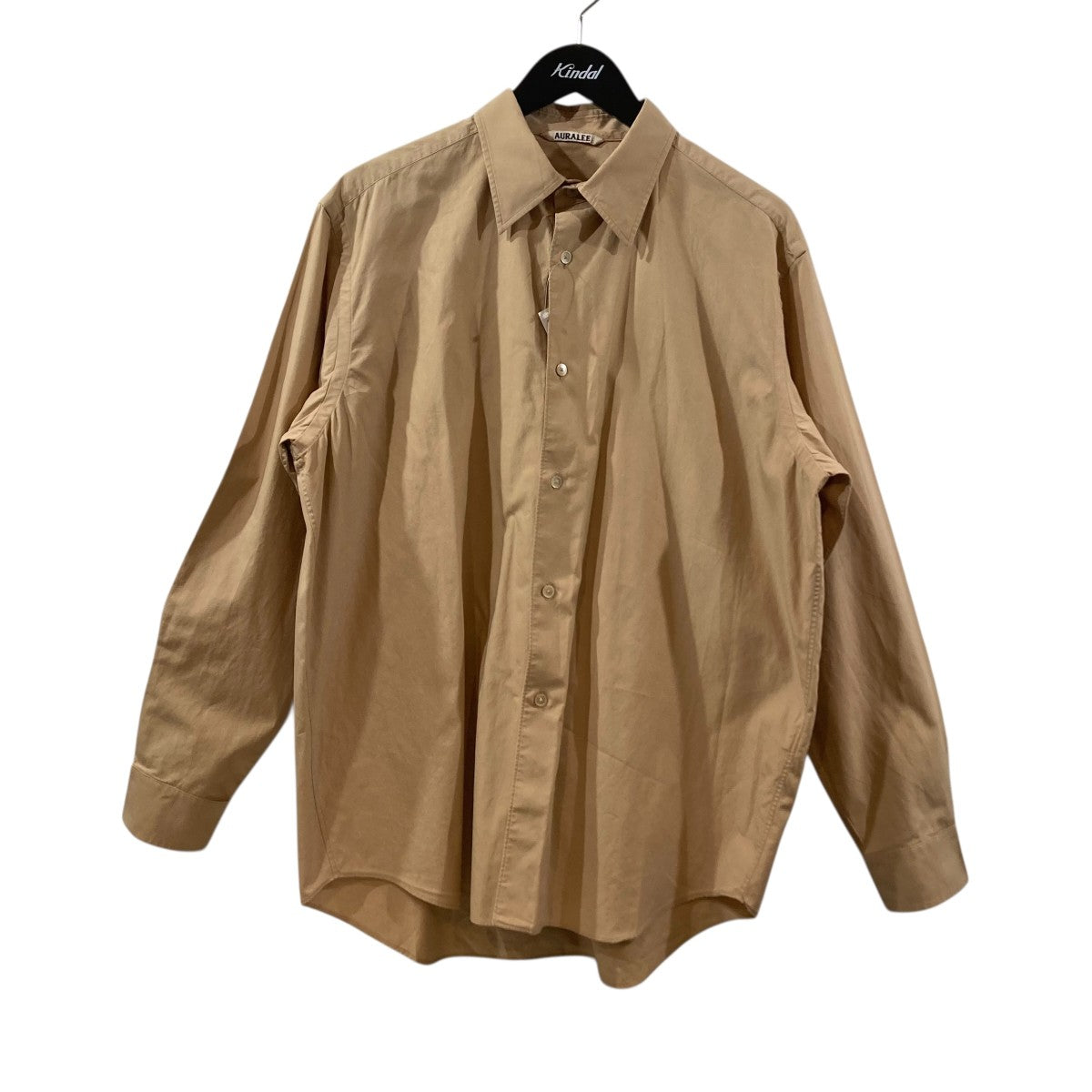 WASHED FINX TWILL SHIRT 長袖シャツ A24SS01TN