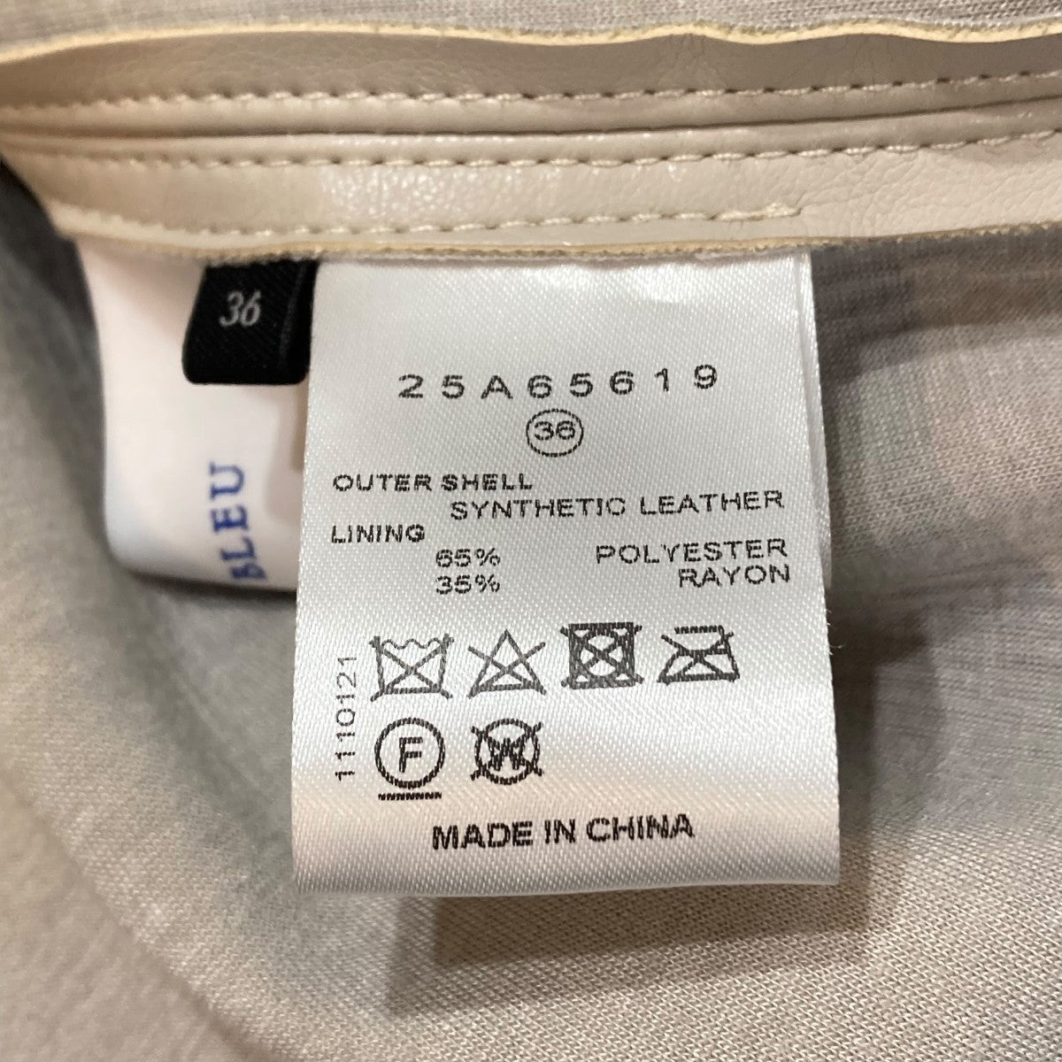 レザーユーティリティージレドレスノースリーブワンピース25A65619