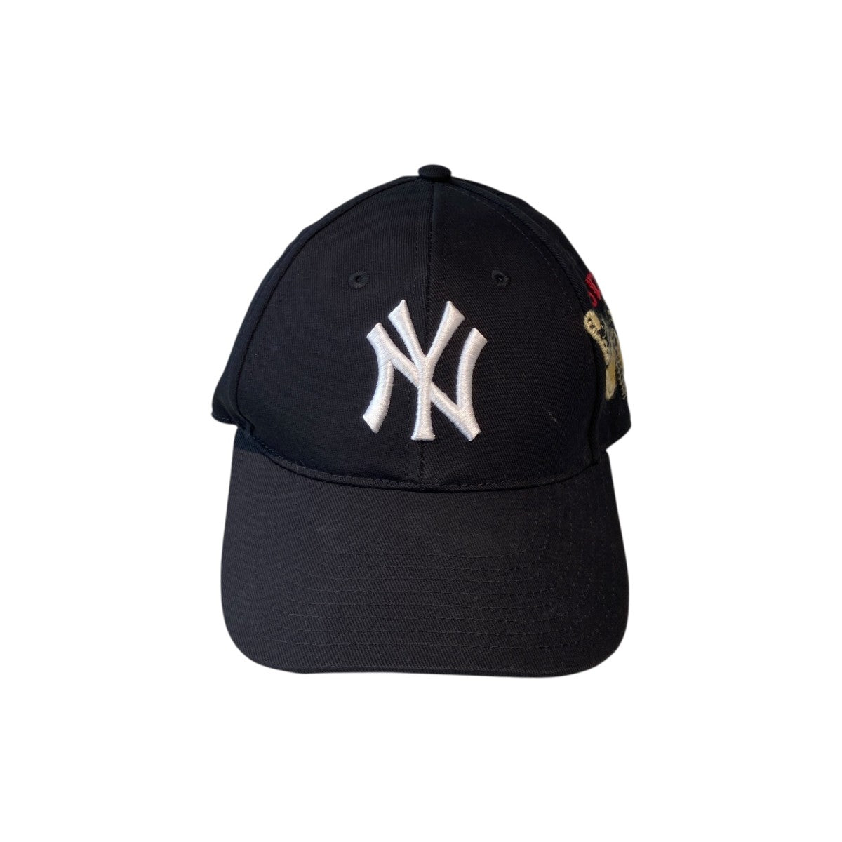 GUCCI×New Era NY Yankees Baseball Cap Butterflyキャップ538565 古着・中古-3枚目のアイテム画像