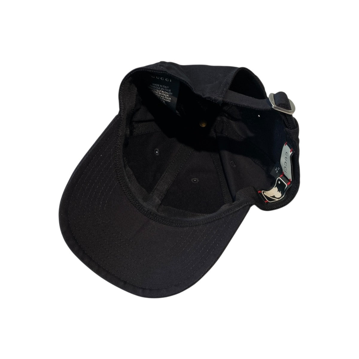 GUCCI×New Era NY Yankees Baseball Cap Butterflyキャップ538565 古着・中古-5枚目のアイテム画像