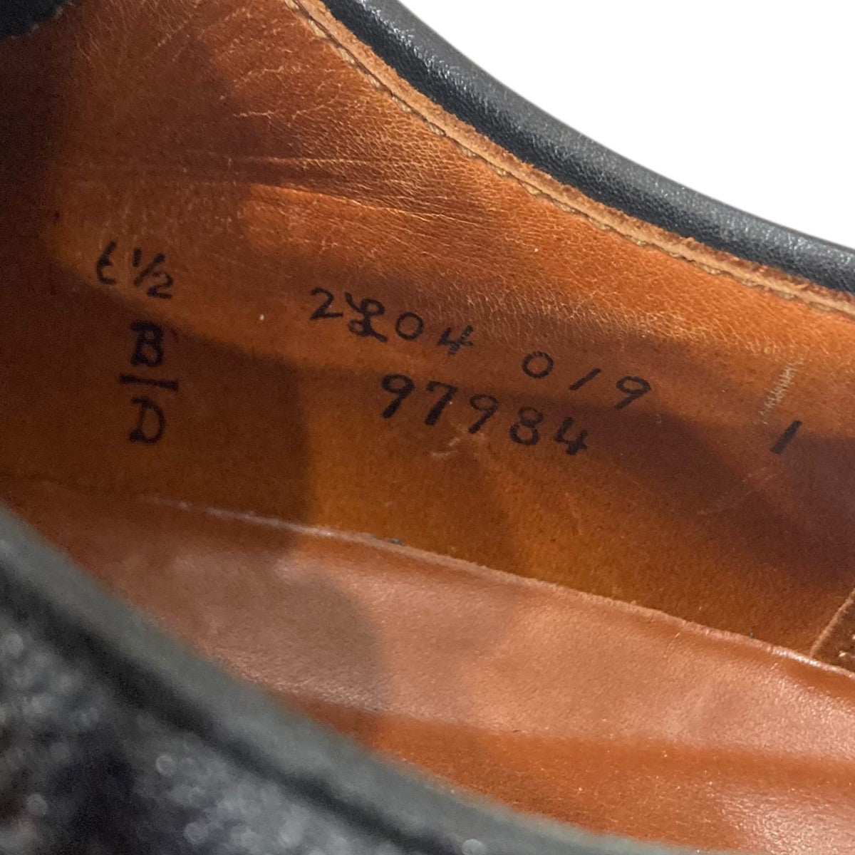 ALDEN レザーシューズ97984 古着・中古-9枚目のアイテム画像