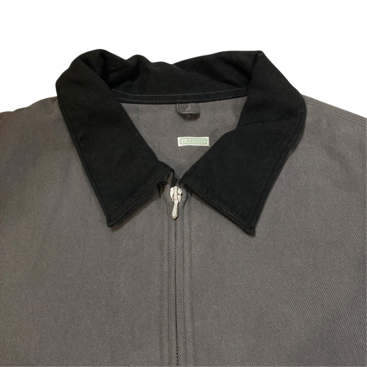A．PRESSE 26SSVintage Silk Cotton Detroit Jacketジャケット26SAP-01-18 古着・中古-3枚目のアイテム画像