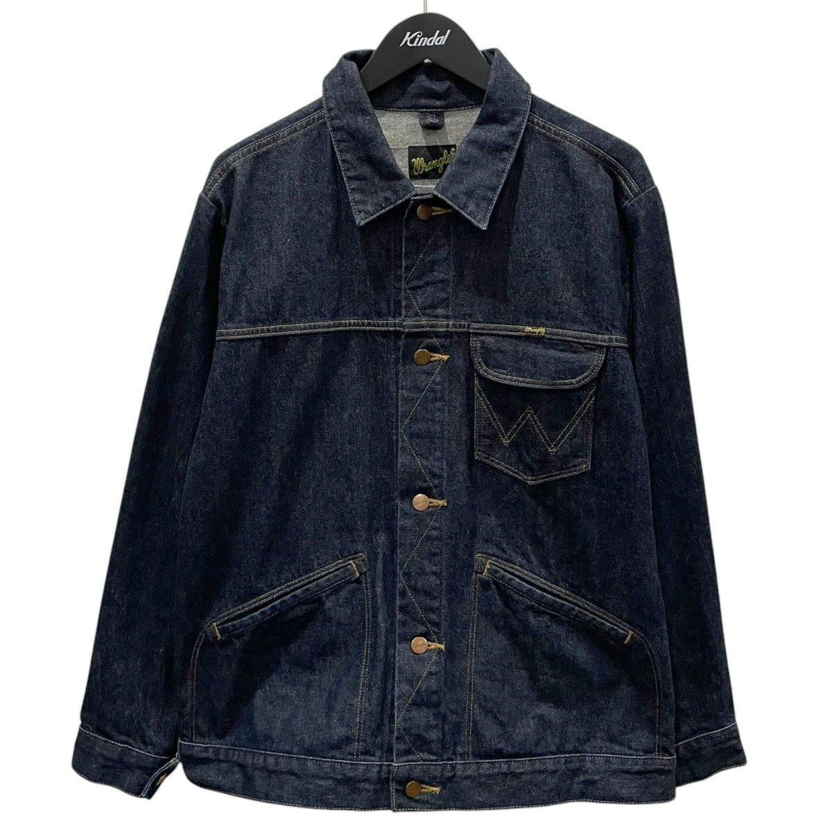 Wrangler×FOLL 24AW デニムジャケット 124MJ addict WS9360 古着・中古-1枚目のアイテム画像