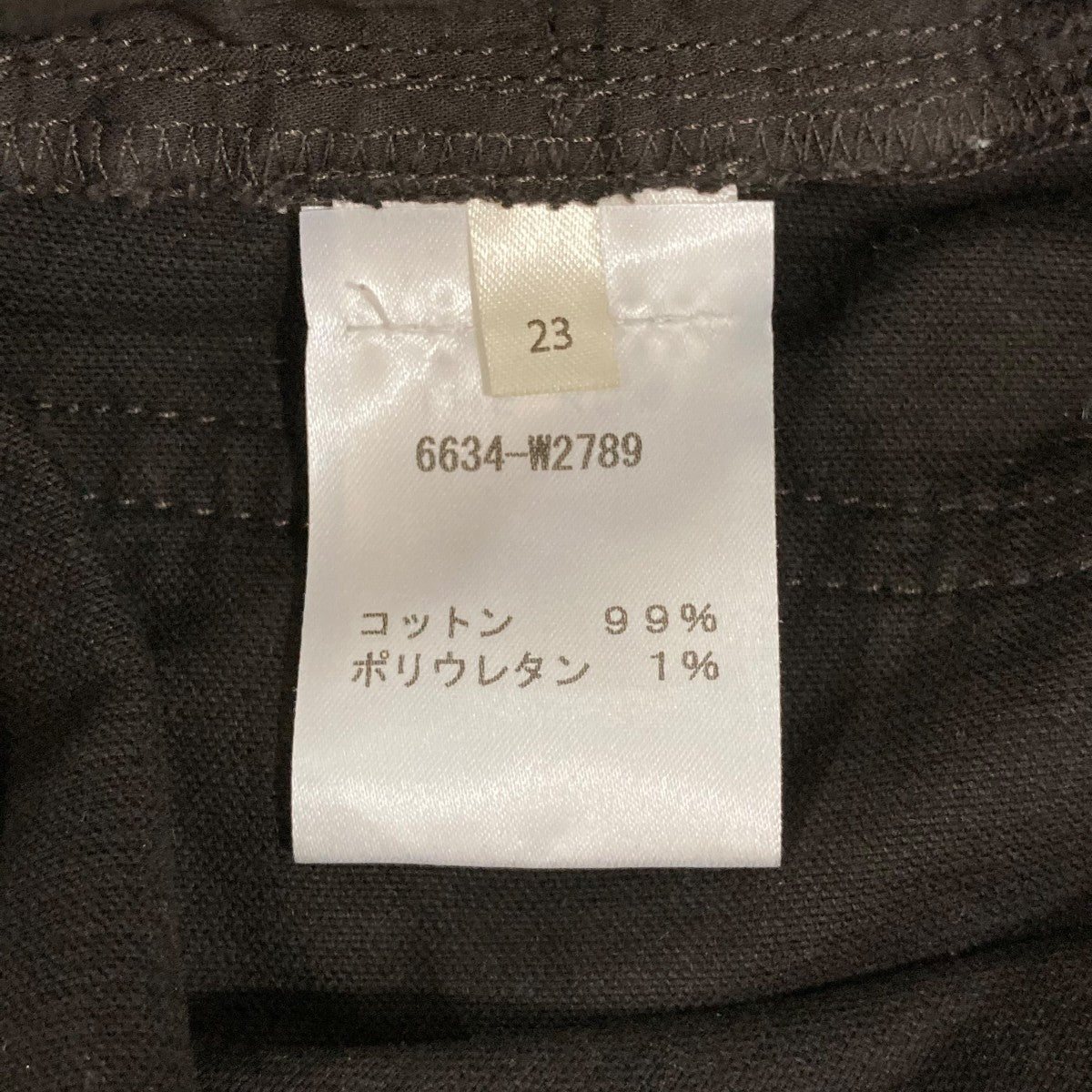 コーデュロイパンツ6634W2789