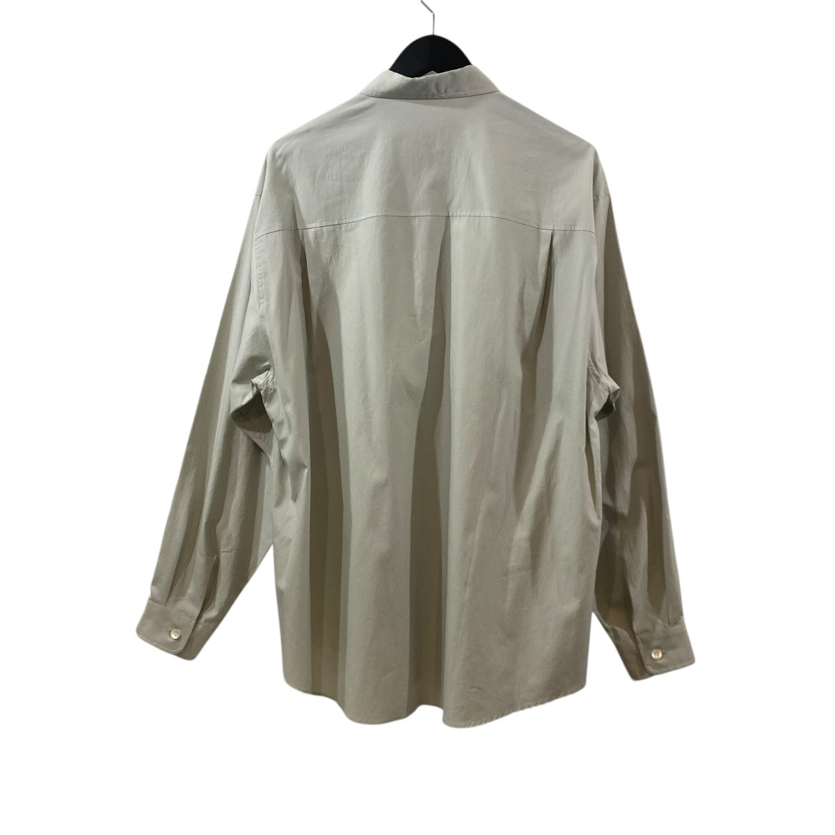AURALEE WASHED FINX TWILL BIG SHIRT長袖シャツA22AS02TN 古着・中古-2枚目のアイテム画像