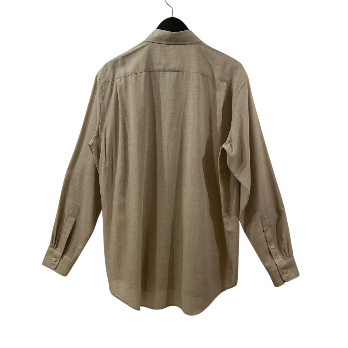 AURALEE SHEER WOOL SILK SHIRTS長袖シャツA22SS01WS 古着・中古-2枚目のアイテム画像