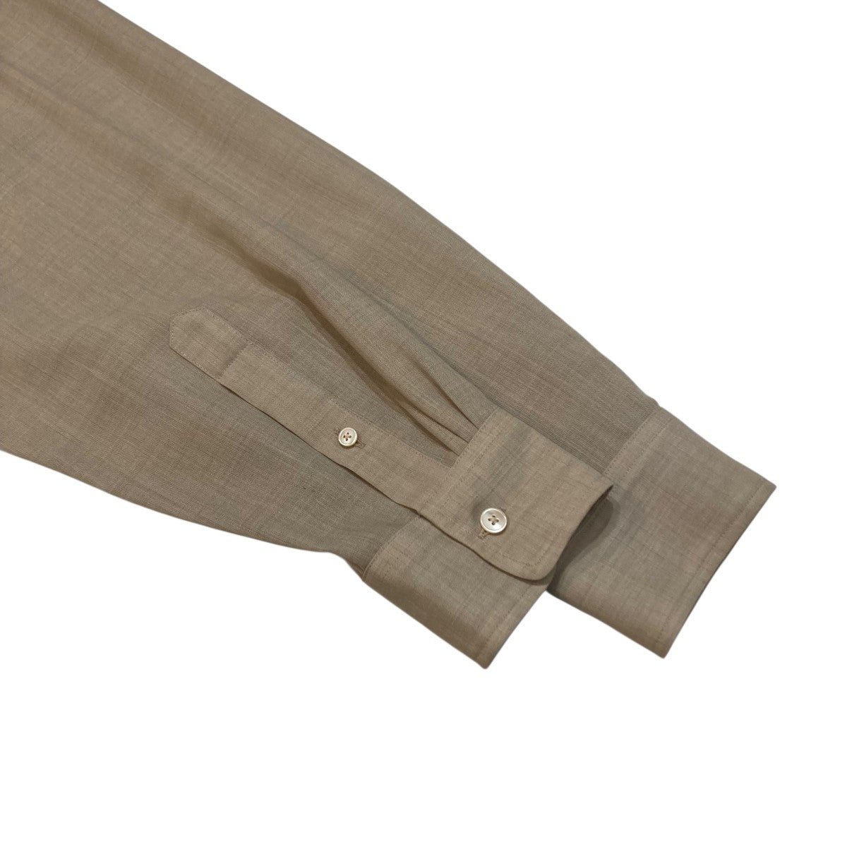 AURALEE SHEER WOOL SILK SHIRTS長袖シャツA22SS01WS 古着・中古-4枚目のアイテム画像