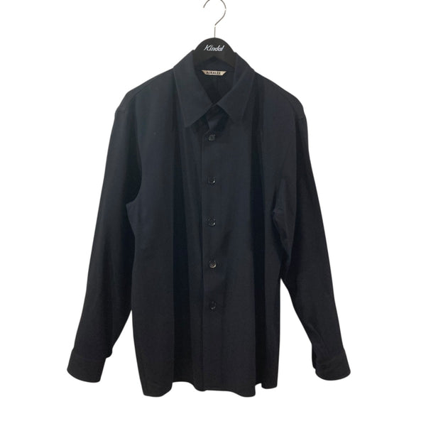トップス AURALEE HARD TWIST WOOL DOBBY SHIRTS AURALEE(オーラリー) HARD TWIST WOOL DOBBY SHIRTS長袖シャツ