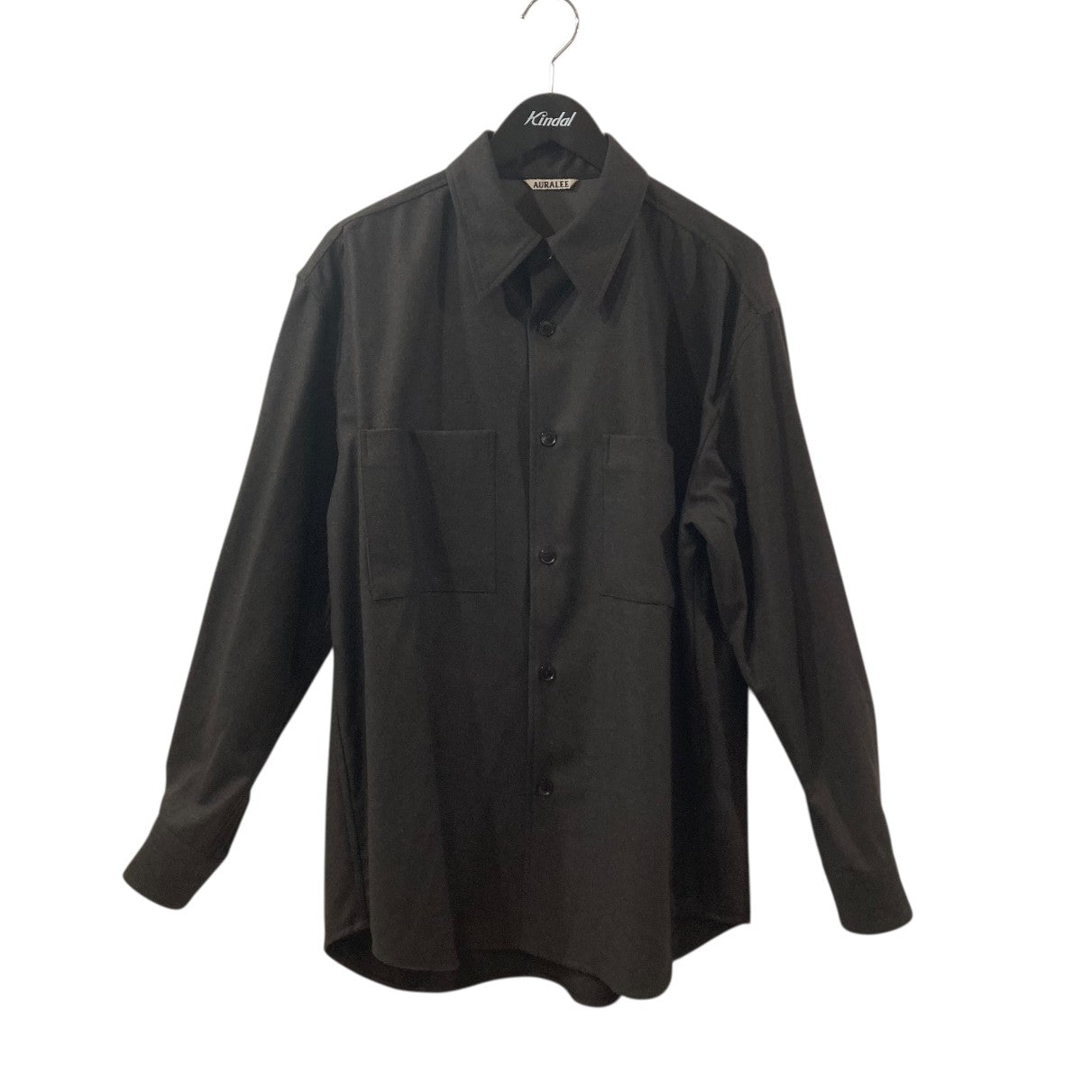 AURALEE WOOL FULLING FLANNEL SHIRTS 長袖シャツ A21AS01CF 古着・中古-1枚目のアイテム画像