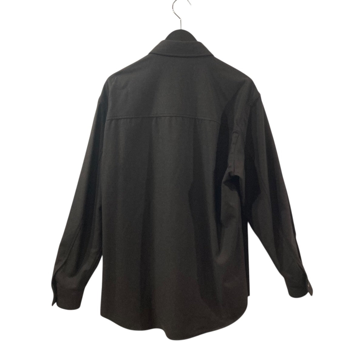AURALEE WOOL FULLING FLANNEL SHIRTS 長袖シャツ A21AS01CF 古着・中古-2枚目のアイテム画像