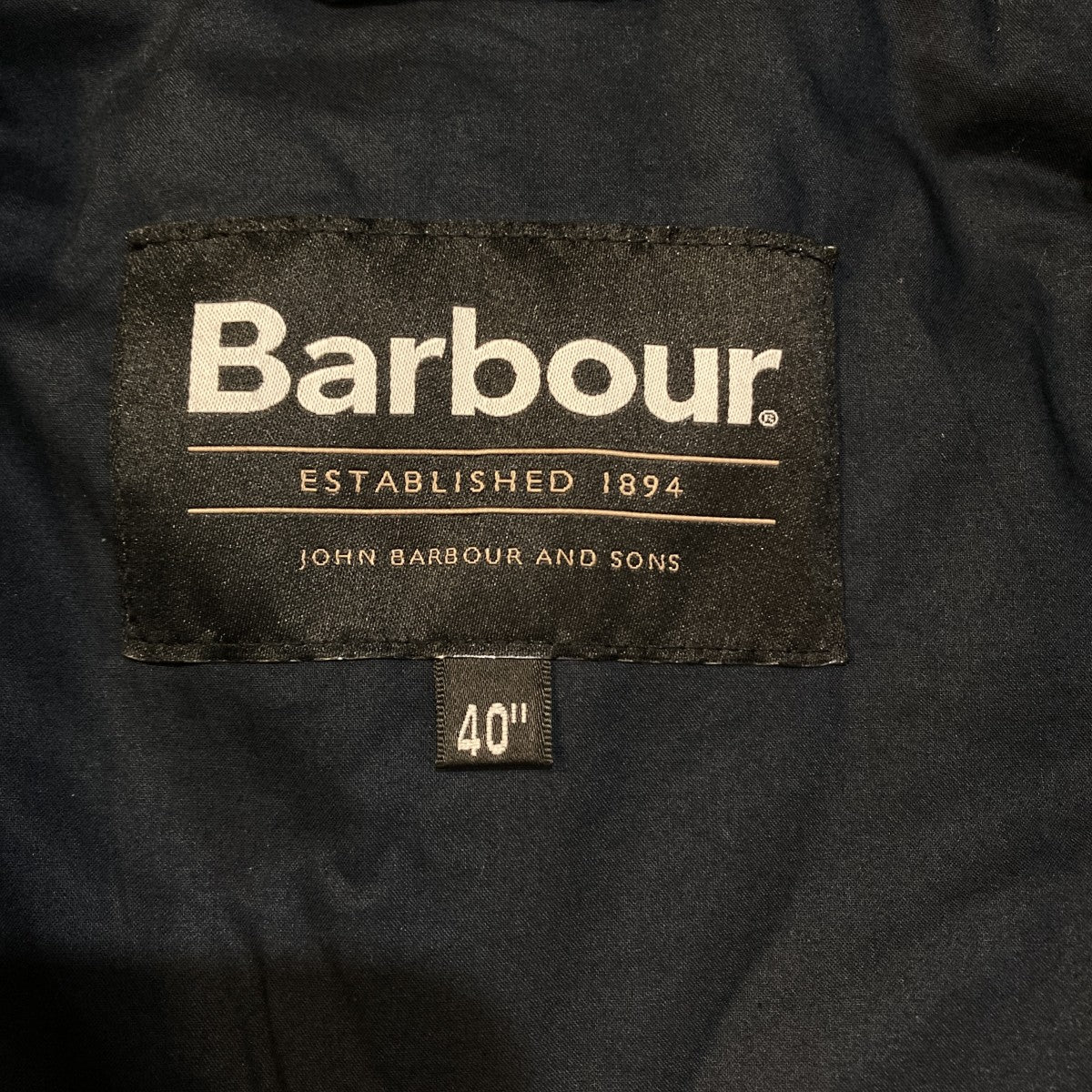 Barbour TRANSPORTブルゾン252MCA1065 古着・中古-9枚目のアイテム画像