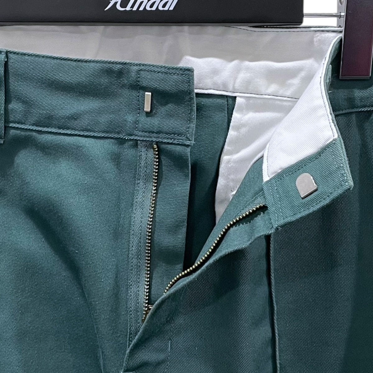 22SS センタープリーツチノパンツ Utility Pants ユーティリティーパンツ 222M40PS01