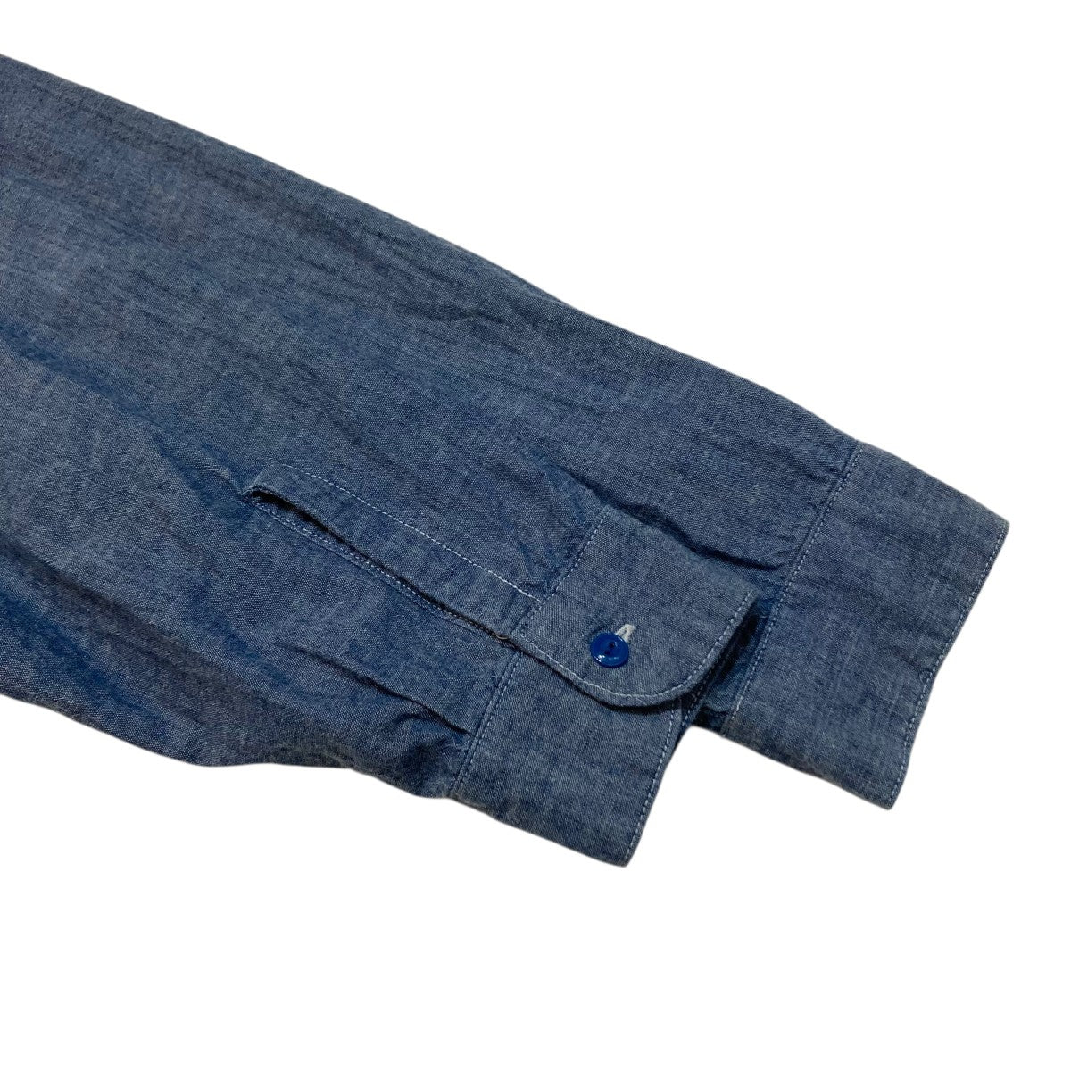 HERILL U．S．N CHAMBRAY SHIRT長袖シャツ25-050-HL-8000-30 古着・中古-4枚目のアイテム画像